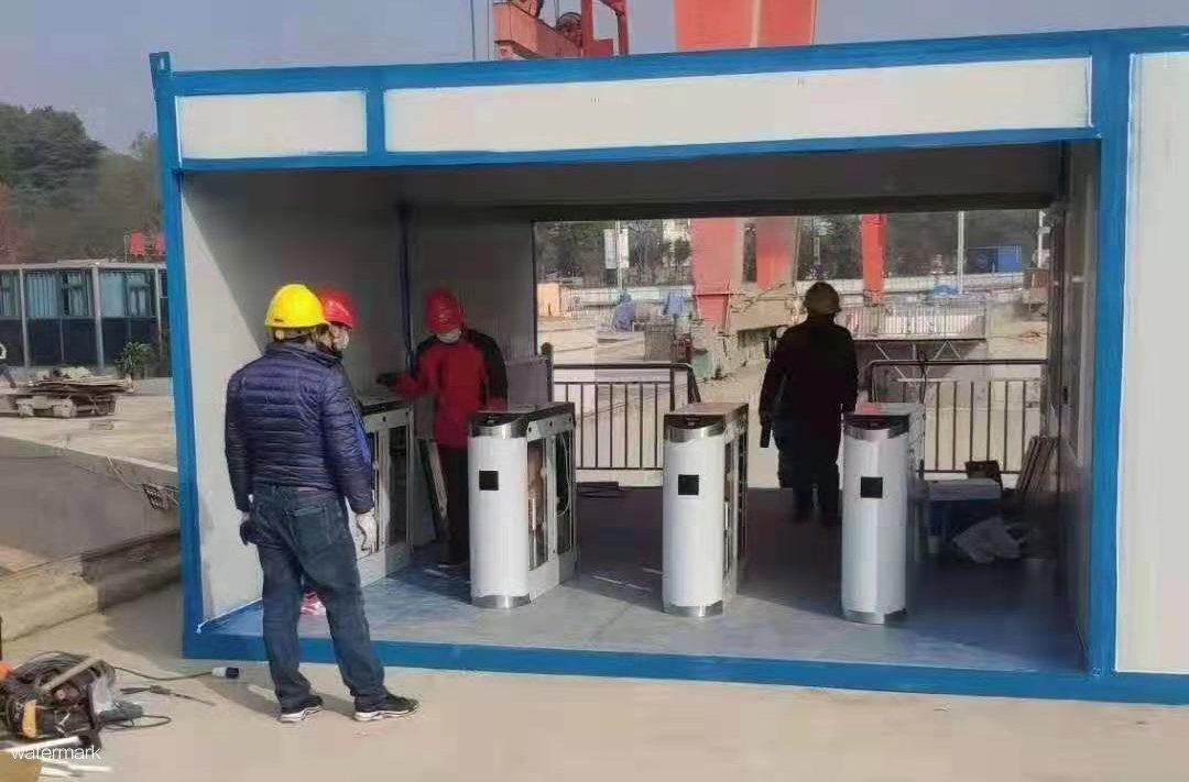 工地實(shí)名通道閘機(jī)翼閘介紹